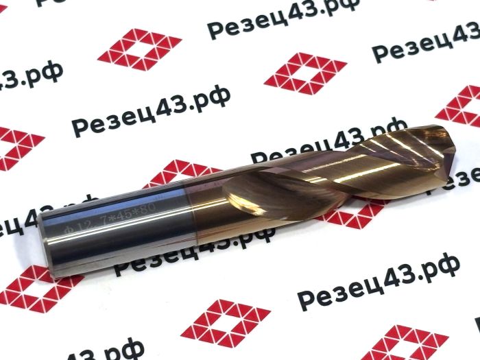 Сверло твердосплавное 12,7 мм