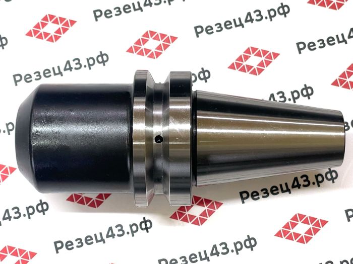 Оправка с конусом BT40 (ISO 40, 7:24) для инструмента с боковым зажимом Weldon 20, вылет 80 BT40-SLN20-80 (П2)