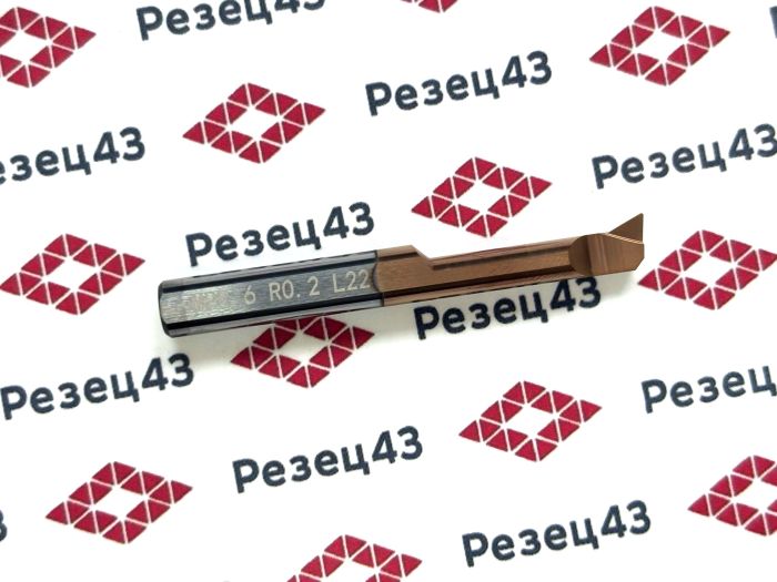 Мини резец MPR6-R0.2-L22
