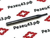 Концевая твердосплавная резьбовая фреза трехрядная М3х0,5 (P,M,K)