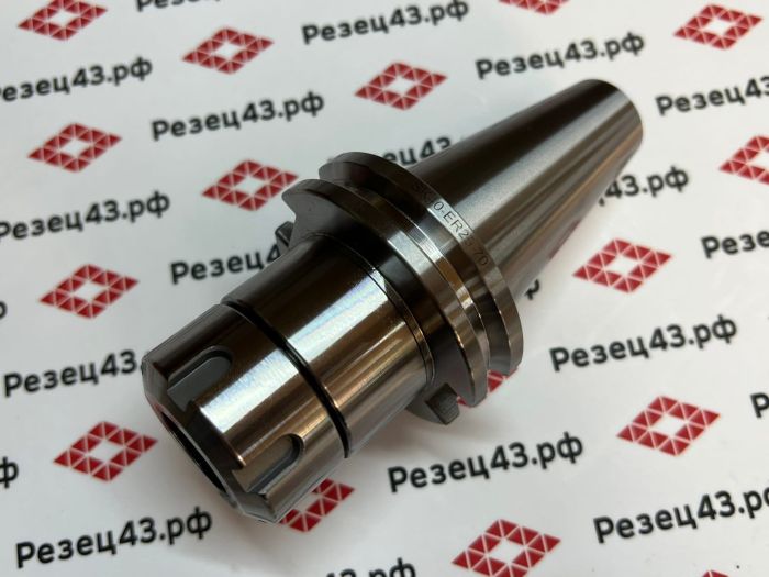 Цанговый патрон SK40 под цанги ER25 вылет 70 мм SK40-ER25-70