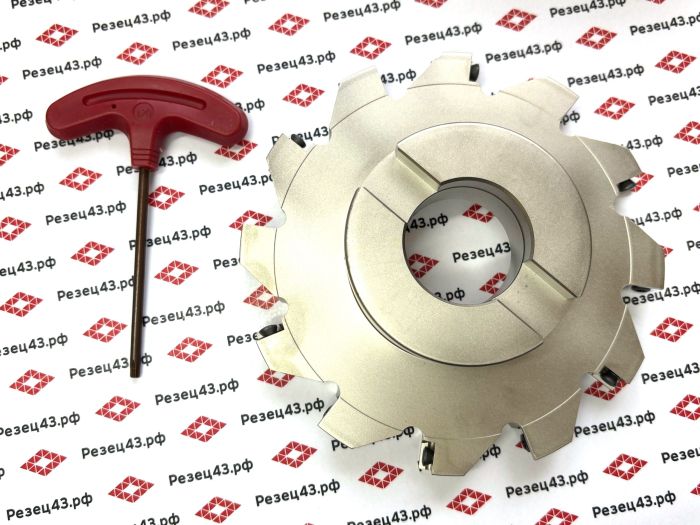 Дисковая насадная фреза со сменными пластинами SMP12 160-H16-40-12T
