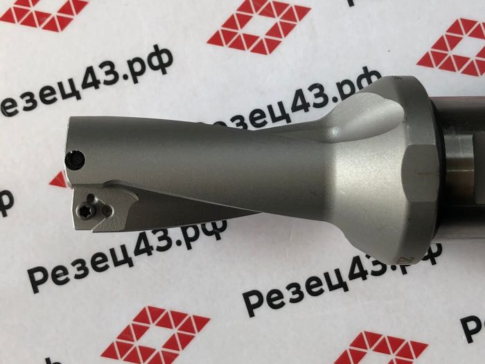 Корпусное сверло SD-26-C32-2D (WC-26-C32-2D) со сменными пластинами WC**