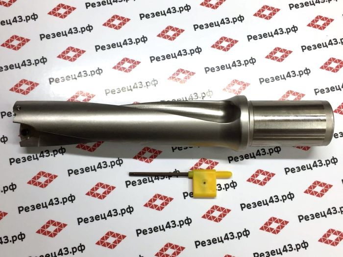 Корпусное сверло WC-42-C40-4D со сменными пластинами WC**