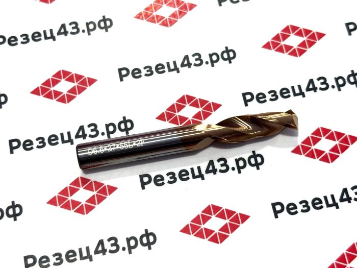 Сверло твердосплавное 6,6 мм