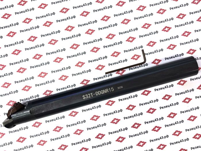 Резец внутреннего точения S32T-DDQNR15