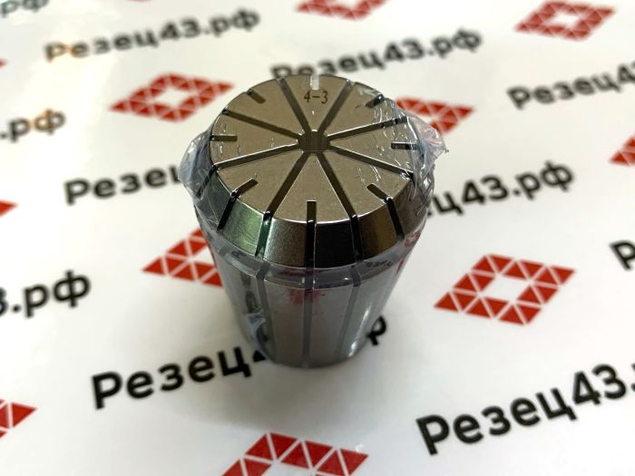 Цанга ER32 4-3 мм, биение до 0,008 мм