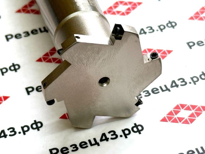 Фреза пазовая MTS-40-H05-C20-120-6T (TMP-40-H05-C20-120-6T) со сменными пластинами