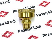Колпачковая латунная пресс-масленка 10*1 3 мл