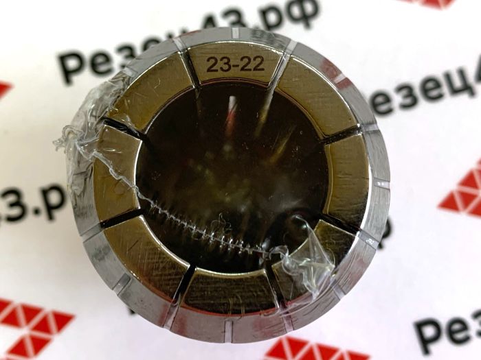 Цанга ER40 23-22 мм, биение до 0,008 мм
