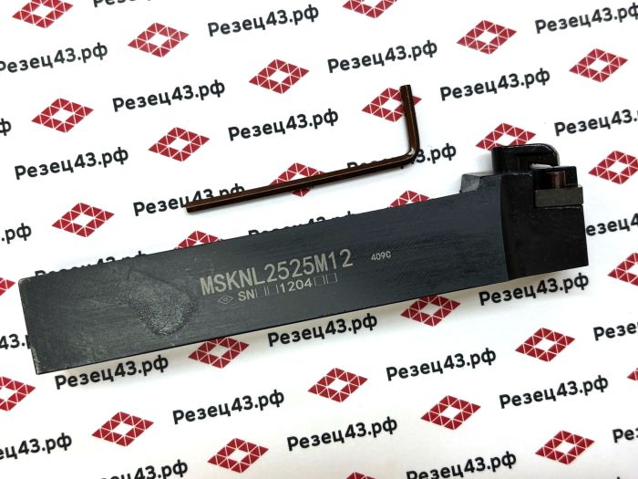 Резец наружного точения MSKNL2525M12