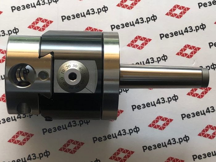 Расточная головка Морзе 3 (MT3) NBH2084 с набором резцов SBJ 8 шт под сменные пластины