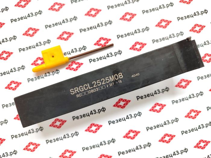 Резец наружного точения SRGCL2525M08 под круглые сменные пластины