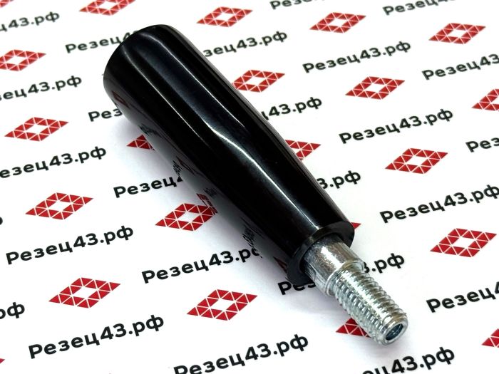 Ручка вращающаяся на винте 80хМ10 с лыской на стержне