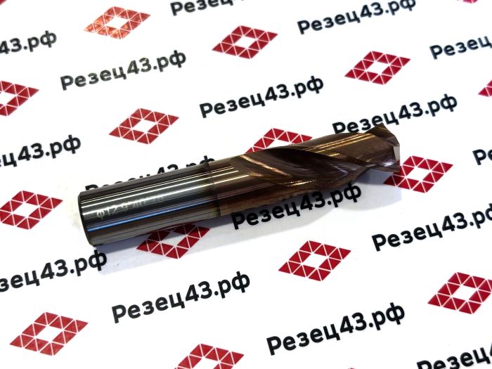 Сверло твердосплавное 12,9 мм