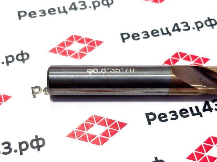 Сверло твердосплавное 8,8 мм