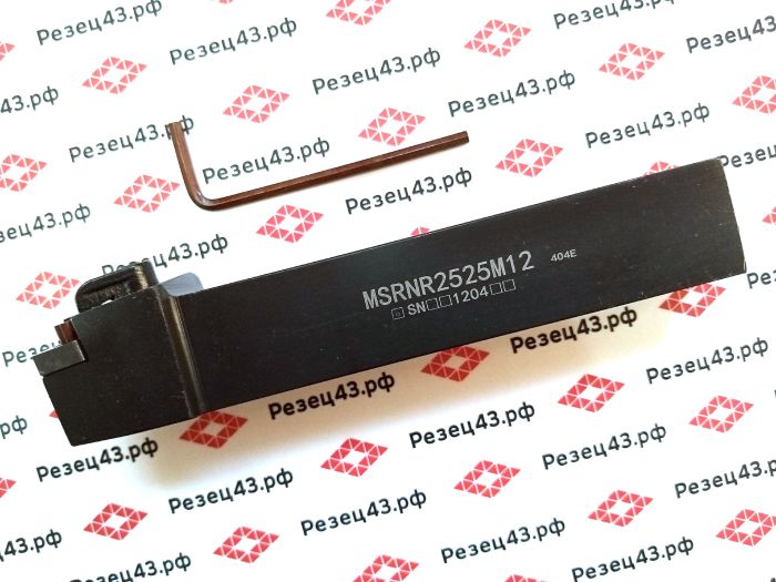 Резец наружного точения MSRNR2525M12