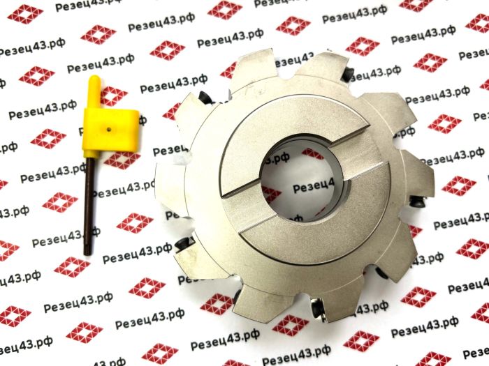 Дисковая насадная фреза со сменными пластинами SMP12 125-H16-32-10T