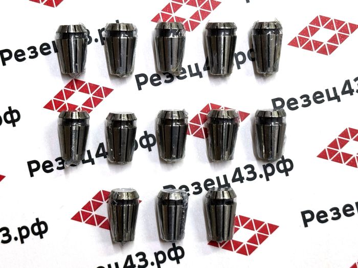 Цанговый патрон BT30 / ISO30 с ключом и набором цанг ER11 в кейсе (BT30-ER11-13PCS)