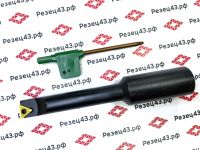 Расточной резец со сменными пластинами 22 мм с глубиной точения 67 мм для расточной головки F1