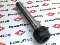 Цанговый патрон с цилиндрическим хвостовиком, диаметр 20 мм, для цанг ER20 C20-ER20A-100