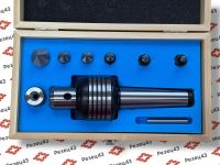 Подвижный токарный центр (центр вращения) с конусом Морзе 4 с комплектом сменных наконечников