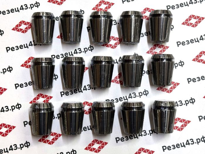 Цанговый патрон NT30 с ключом и набором цанг ER25 в кейсе (NT30-ER25-15PCS)