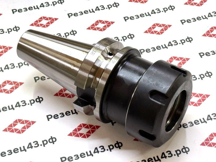 Цанговый патрон BT40 / ISO40 с ключом и набором цанг ER40 в кейсе (BT40-ER40-23PCS)