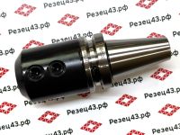 Оправка с конусом BT40 (ISO40, 7:24) для инструмента с боковым зажимом Weldon 32 (BT40-SLN32-100)