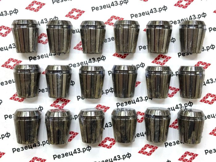 Цанговый патрон BT50 / ISO50 с ключом и набором цанг ER32 в кейсе (BT50-ER32-18PCS)