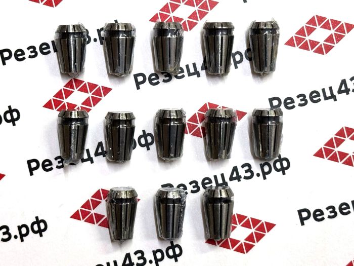 Цанговый патрон NT30 с ключом и набором цанг ER11 в кейсе (NT30-ER11-13PCS)