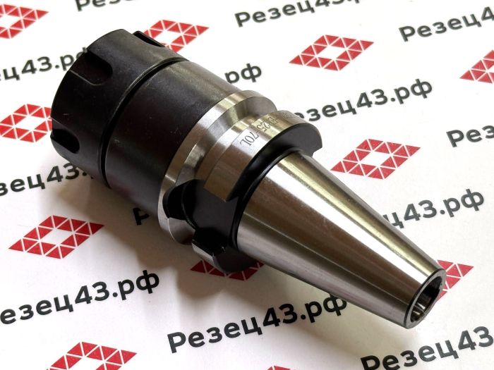 Цанговый патрон BT30 / ISO30 с ключом и набором цанг ER25 в кейсе (BT30-ER25-15PCS)