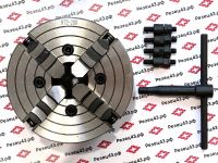 Патрон токарный 4-х кулачковый с независимым перемещением кулачков 200 мм, УК5 (К72-200/С5)